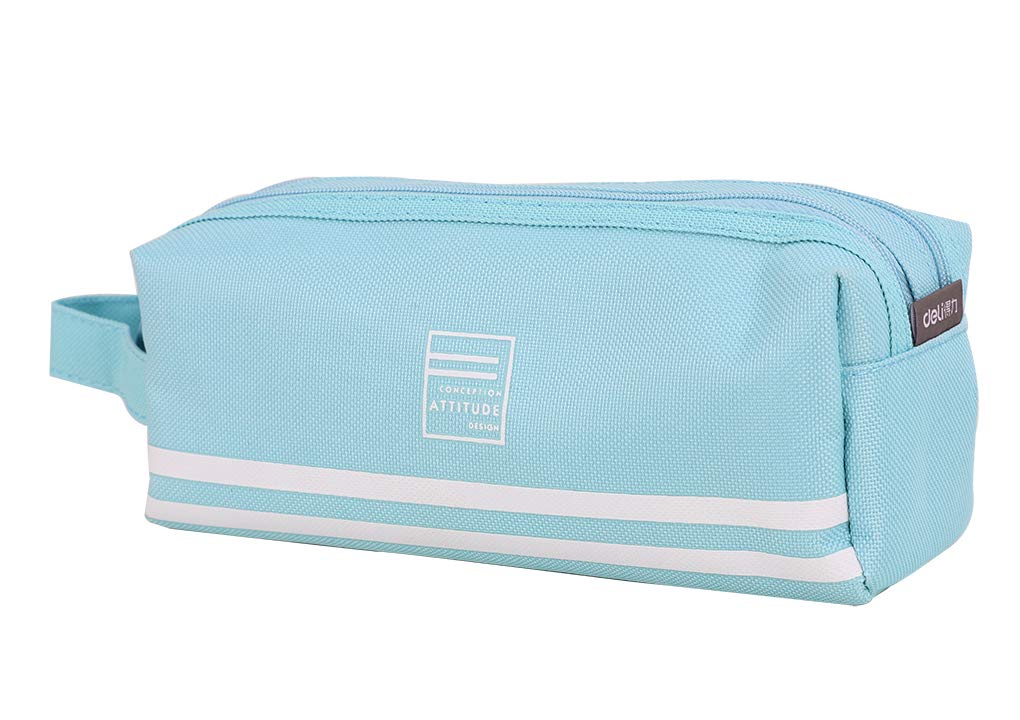 Federmäppchen mit großer Kapazität aus Canvas für Grund- und Unterstufe Federmäppchen für Jungen und Doppelstift 2 Bleistifte Oberstufe Kleinartikel