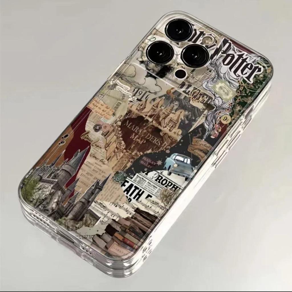 Harry Potter's New Transparent Mobile Phone Case Is All-inclusive, Suitable for Apple, Huawei, Xiaomi OPPO OnePlus Vivo Glory.