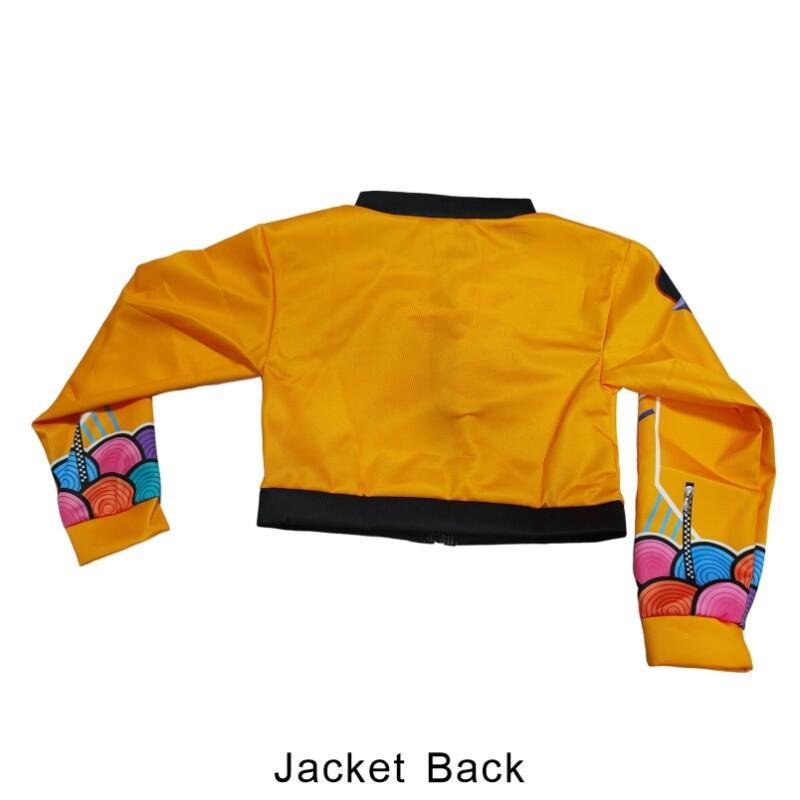 Film Kpop Lovec démonů Rumi Cosplay Kostým pro dívku Halloween Karneval Rumi Bunda Vesta a Šortky Třídílný Set Převlek