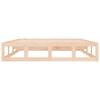 Solid Wood Bed 140 x 190 cm