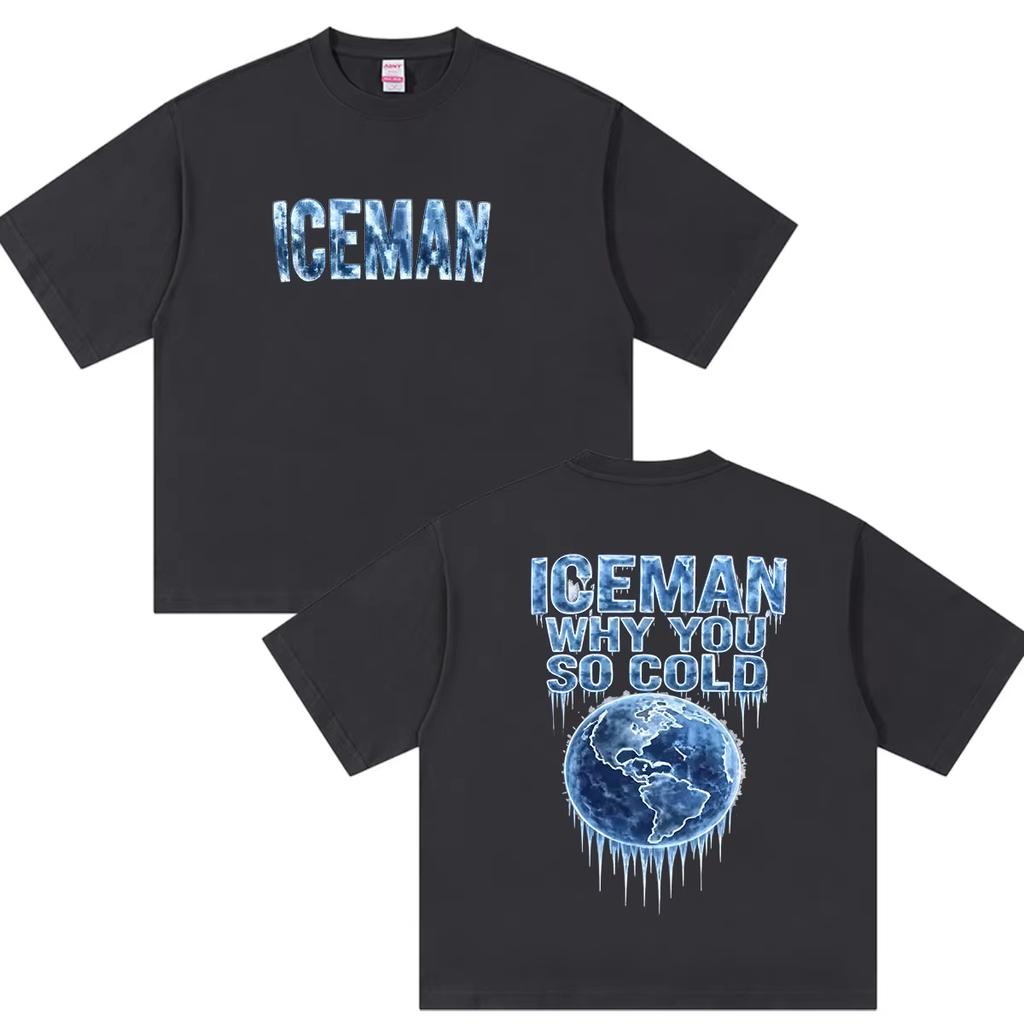 Drake IceUnisex Why You So Cold Album 2026 Merch T Shirts Unisex Unisex ONeck Fashion Clothing Tshirt Retro pure Cotton T Shirt
