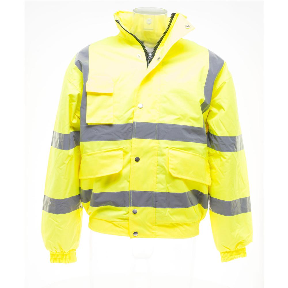 Yoko Mens Hi-Vis Bomber Jacket