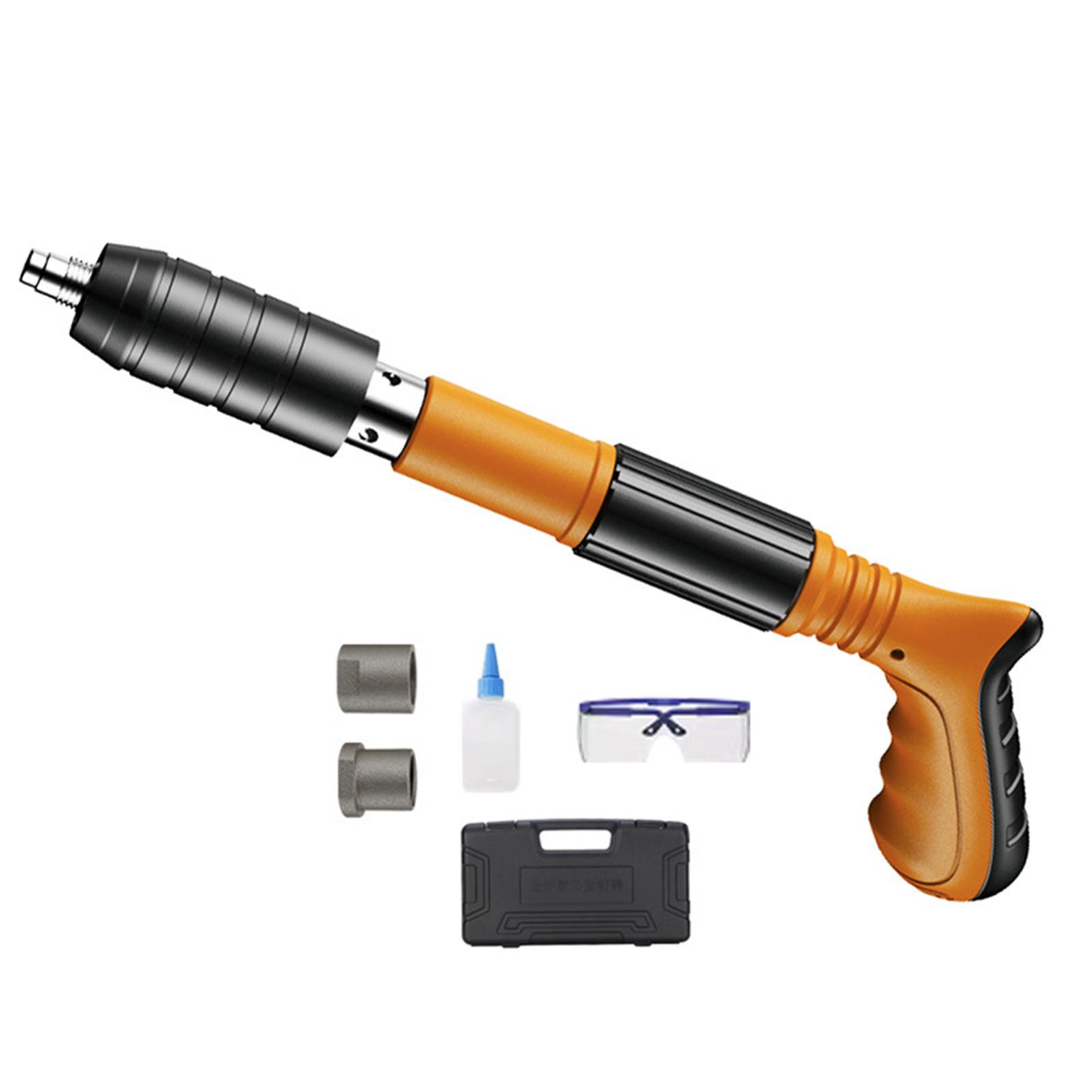 

Ручной стальной гвоздезабивной пистолет для бетонных стен, мощный ручной мини-гвоздезабивной инструмент для потолочного монтажа, деревообработки, гвоздезабивные инструменты