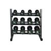 Three-Tier Dumbbell Rack & Weight Set