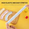 100Pcs Colorful Disposable Food Cover Elastic Wrap Food Covers Fresh-Keeping Lid Plate Kitchen Nylon Colorful Storage Bags
