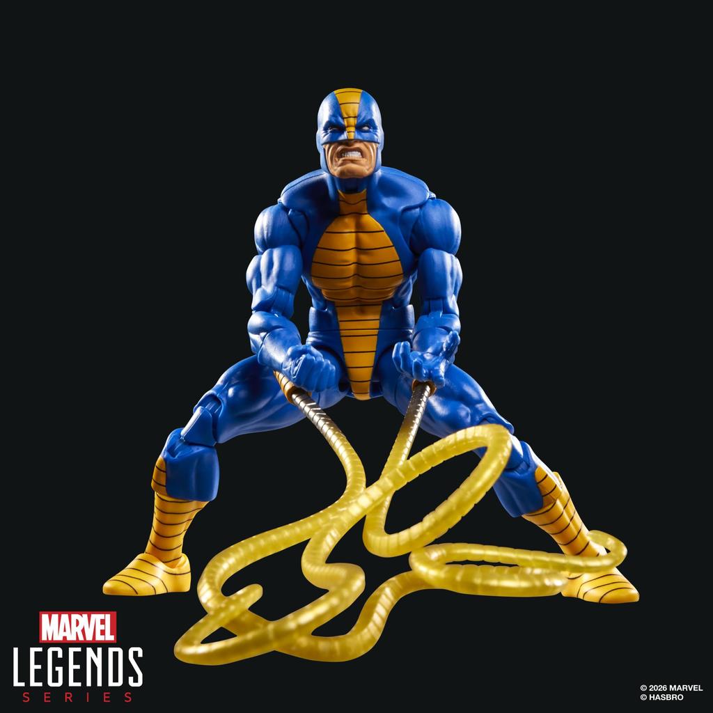 Hasbro Marvel Legends Series Constrictor 6-Inch Action Figure with Shield Retro Marvel Comics Secret Wars G2415