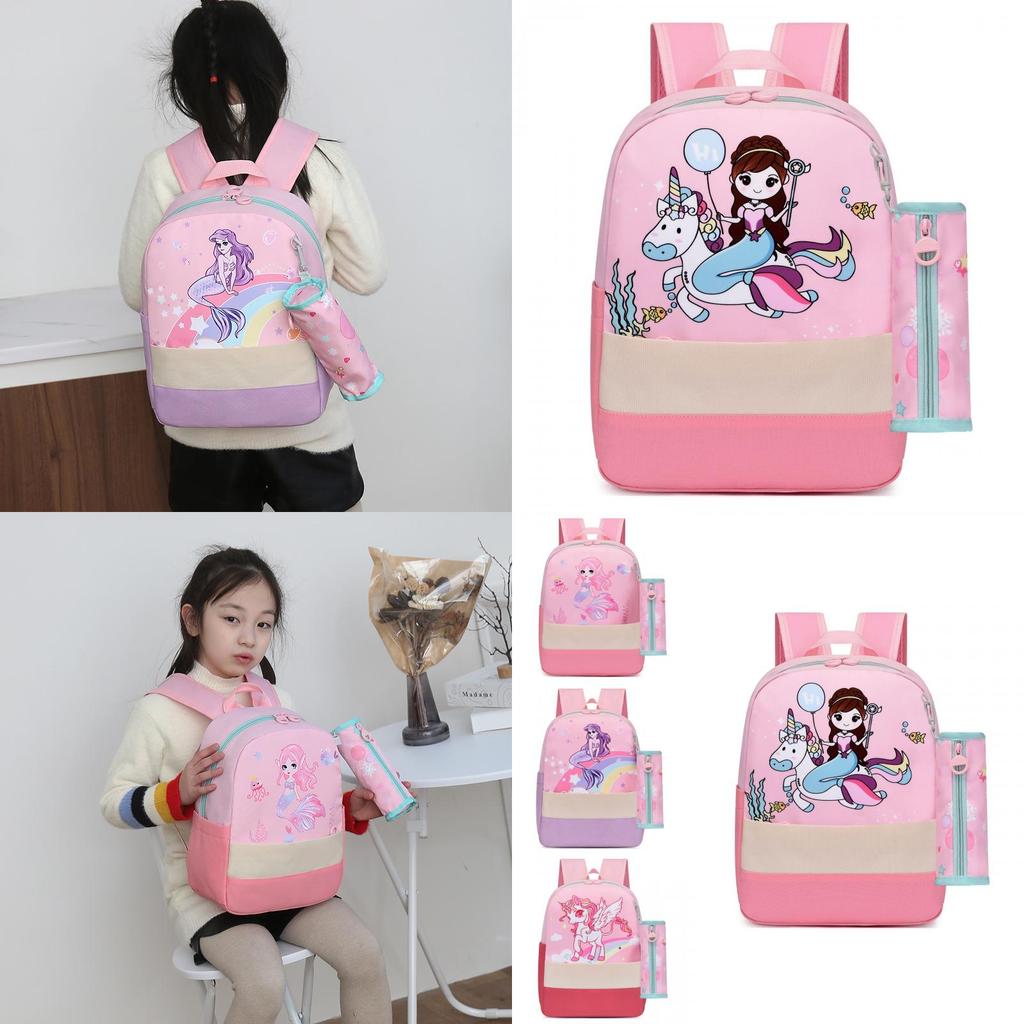 Fun And Cute Breathable Durable Canvas School Backpack For Boys And Girls