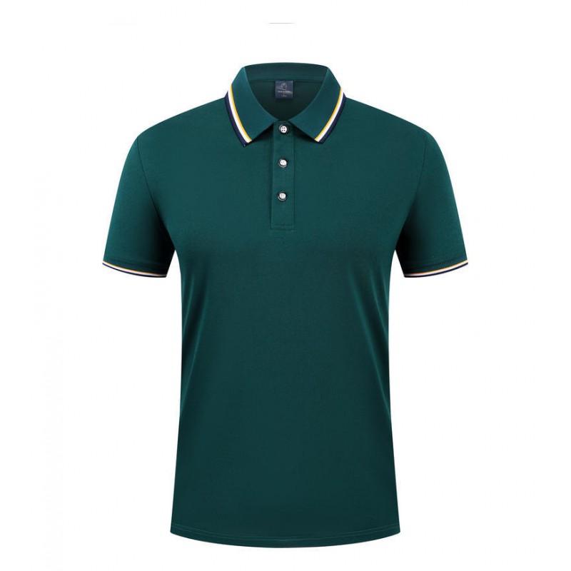 Quick-Dry Ice Silk Collar Polo Shirt Corporate Teams Group Events Custom Printed