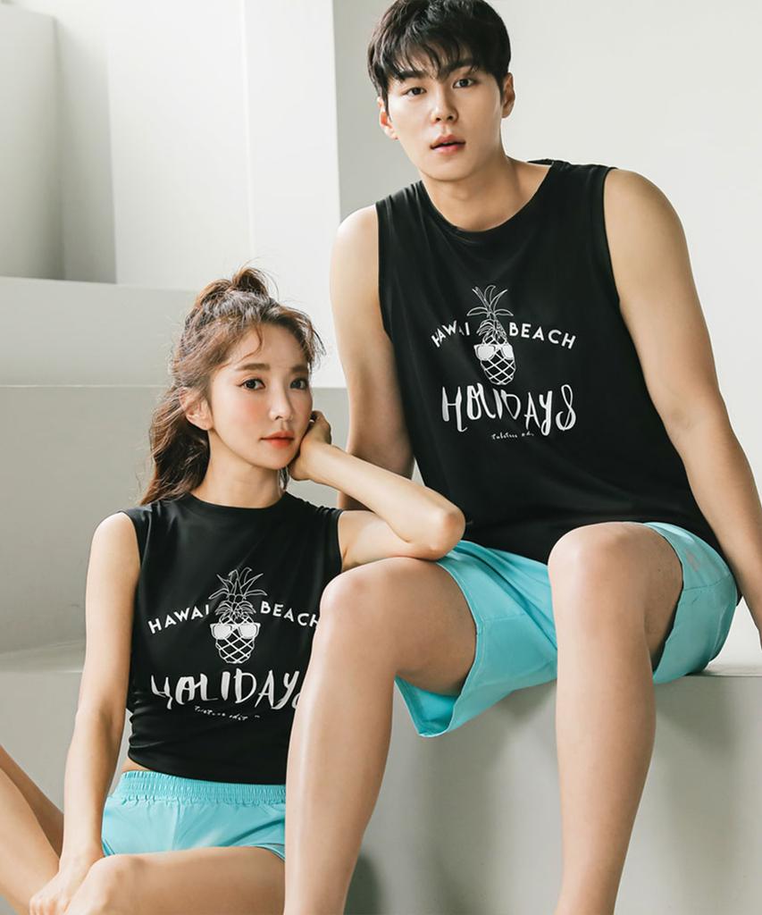 VENDIS Signature Couple Rash Guard Set