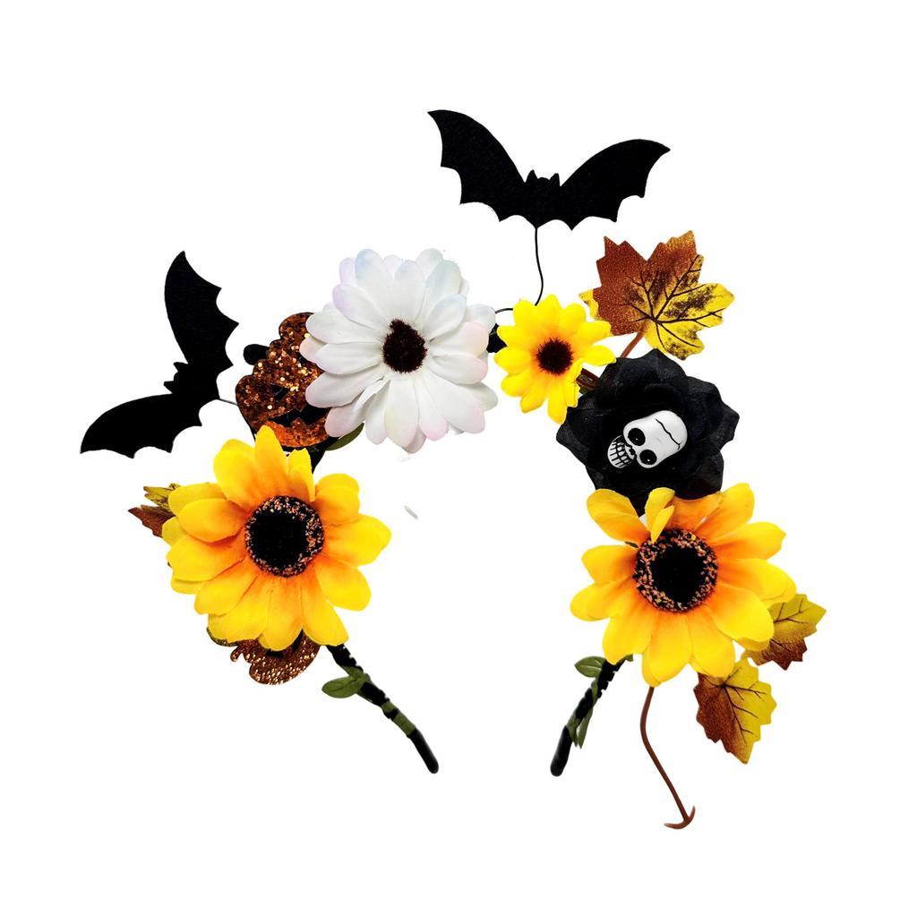 Scary Party Headband Skull Headband Bat Headband For Cosplay Event Festival Celebration Halloween Party