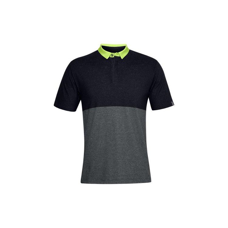 

Under Armour Golf Polo Shirt Men Tops Black 1359329-001