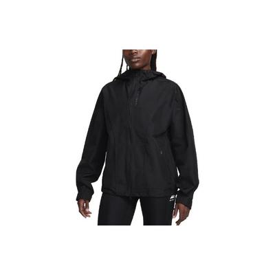 Dámská neformální bunda Trail Gore-Tex Infinium s vyšívaným logem a kapucí, svrchní oblečení, černá FB7642-010