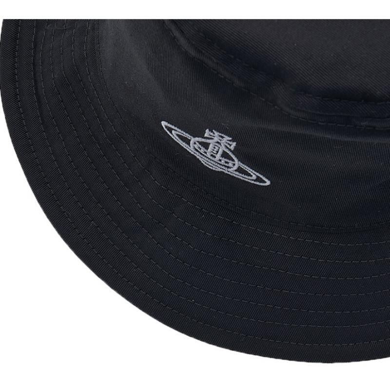 Vivienne Westwood Public Logo Embroidered Bucket Hat 81020009 W00kt N401