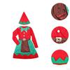 Christmas Costume Set Comfortable Dress Up for Party Favors Carnival Children