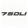 3D ABS Car Rear Trunk Letters Logo Badge Emblem Sticker For BMW 7 Series 730Li 735Li 740Li 745Li 750Li 760Li Auto Styling Decal Ya2