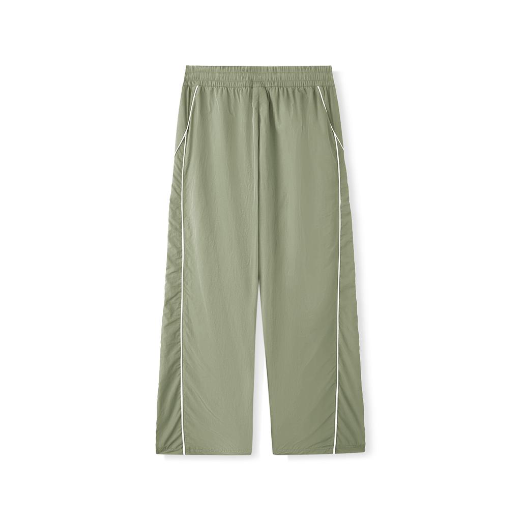 Skechers Water Resistant Windproof Fleece Lined Warm Durable Loose Soft Comfortable Wide Leg Casual Pants Men Bottoms L325M087-01DR