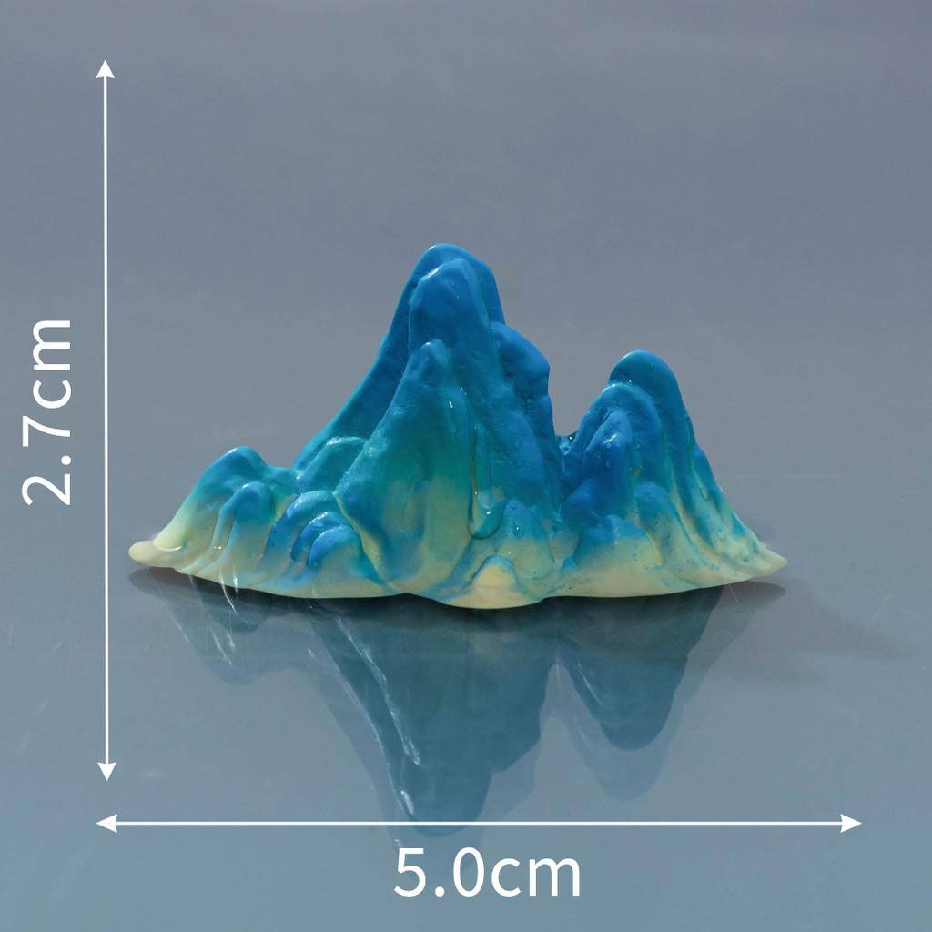 Traditional Chinese Resin Rockery Pavilion With Faux Rock And Tree For Garden Decor