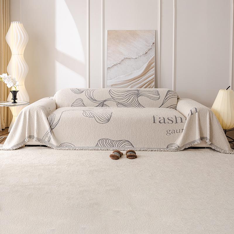 Simple Modern Sofa Cushion Thickened Anti-Scratching All-Inclusive Sofa Cushion Four Seasons Universal Dustproof Sofa Cover Cloth Cushion