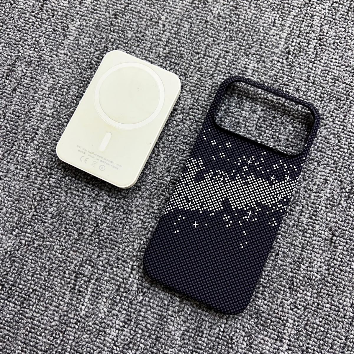 

Carbon Fiber Kevlar Pattern PC Case For iPhone 17 Air 16 Plus 15 14 13 12 Pro Max Shockproof Ultra Thin For Magsafe Magnet Cover iPhone17 Pro