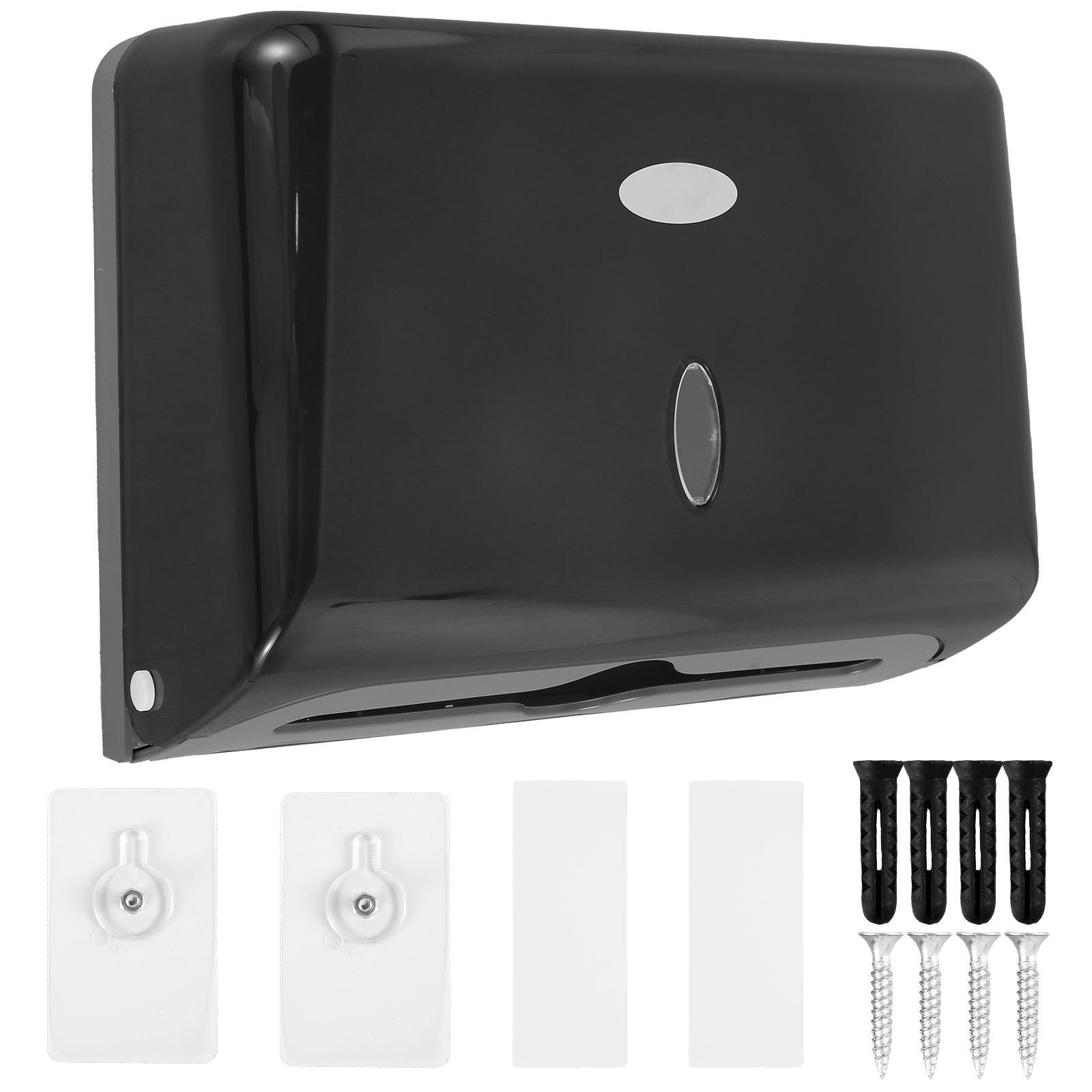 

Настенный держатель для бумажных полотенец, универсальный, для туалетной бумаги, коммерческий, без прокола, держатель для бумаги Multifold Tri-Fold home