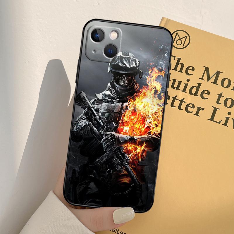 Army Soldier Special Forces Soft Phone Case For iPhone 17 Pro Max For iPhone 17 Air Silicone Cover Funda