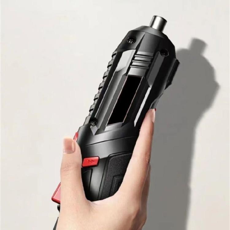 Ergonomic Electric Screwdriver with Adjustable Handle, Perfect for Tight Spaces and Extended Use