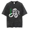 Chegada Nova Deftones Rock Privado Vintage Lavado Camiseta Gráfica Retro Estampa de Banda Oversized Solta Manga Curta Streetwear Camisetas de Algodão Para Homens Mulheres