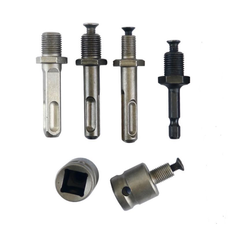 Bohrfutter Schnellwechseladapter 1/2 3/8 Gewinde Schlagschrauber Umbau Sds-Plus Sechskantaufnahme Vierkant Weiblicher Adapter