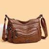 High Quality Soft Leather Luxury Purses and Handbags Women's Bag Designer Multi-pocket Crossbody Shoulder Bag for Women 2026 Sac