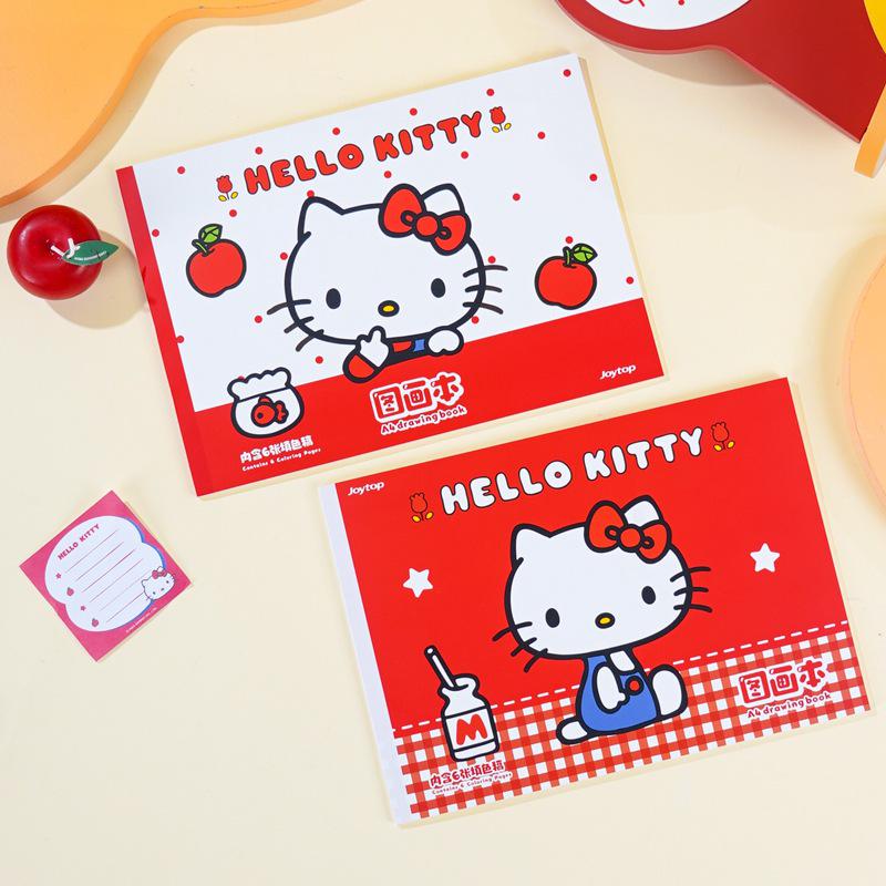 Hello Kitty Energetic Series Coloring Book - Cute and Fun Cartoon Theme