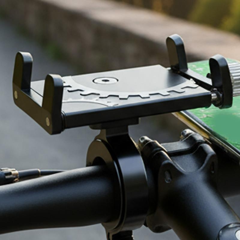 Phone Holder Mount Aluminum Alloy Riding Bicycle Bike Handlebar Antislip Clip Universal Mobile Cell GPS Motorcycle Stand Bracket