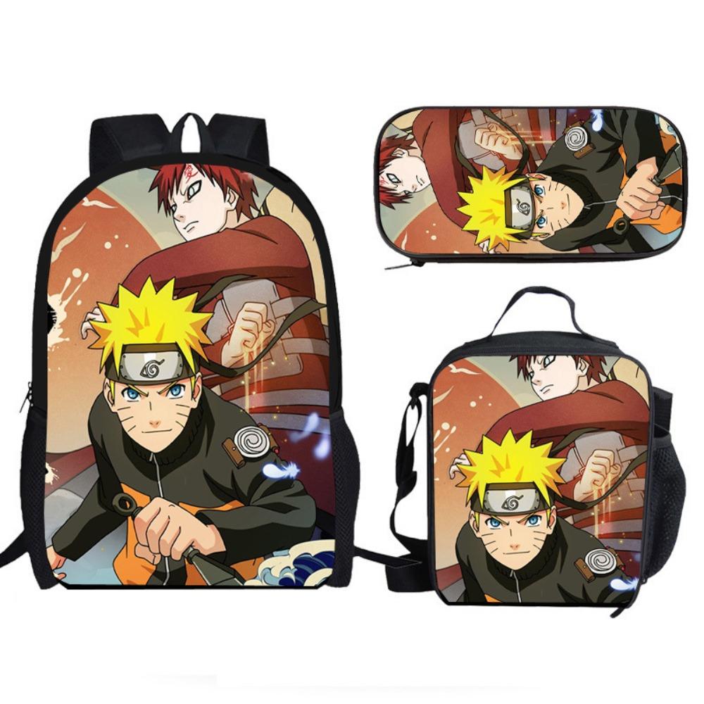 Naruto Schoolbag European and American Animation Backpack