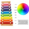 Wooden Eight-Note Xylophone Toy for Children - Orff Music Log Instrument