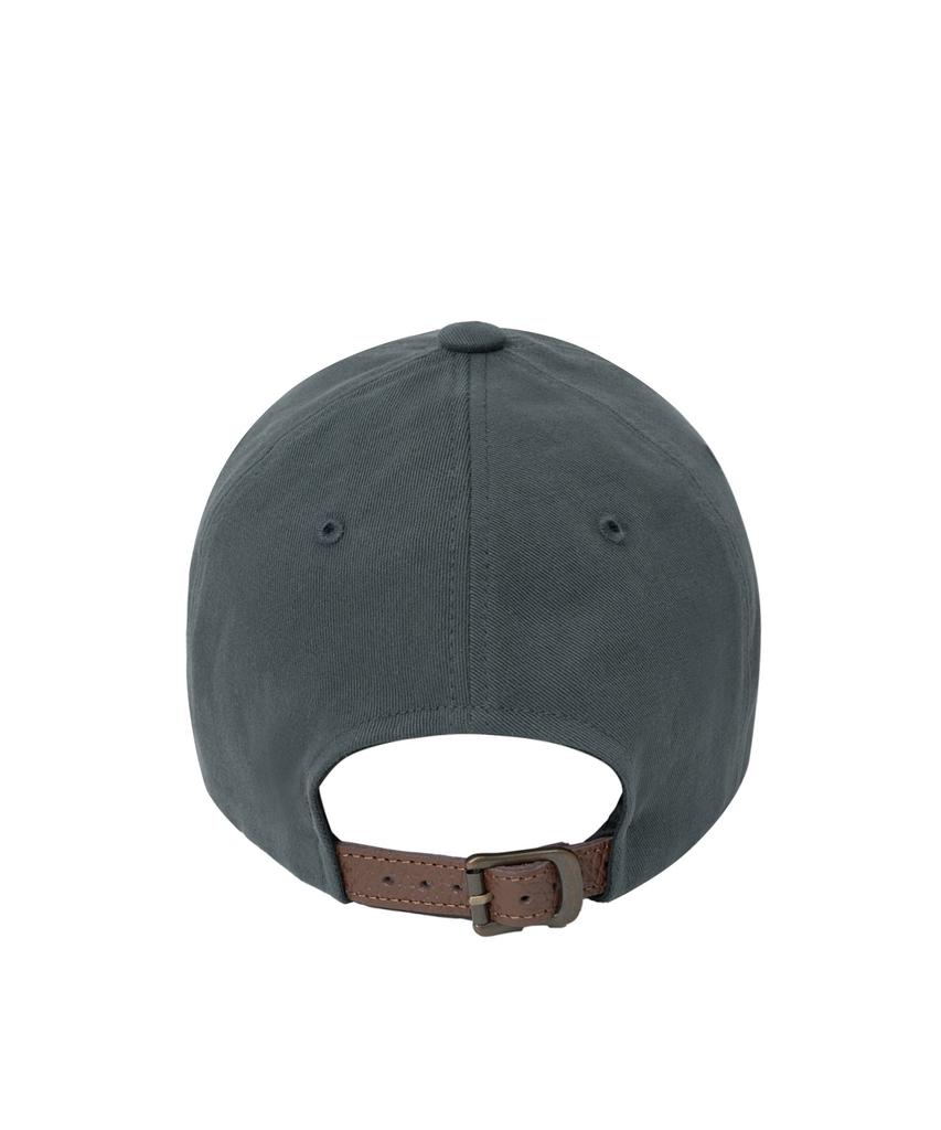 YALE Felt Applique Ball Cap_Charcoal