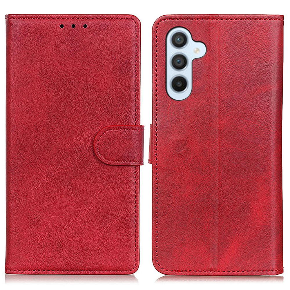 For Samsung Galaxy A37 5G Case Cowhide Texture Leather Wallet Stand Phone Cover