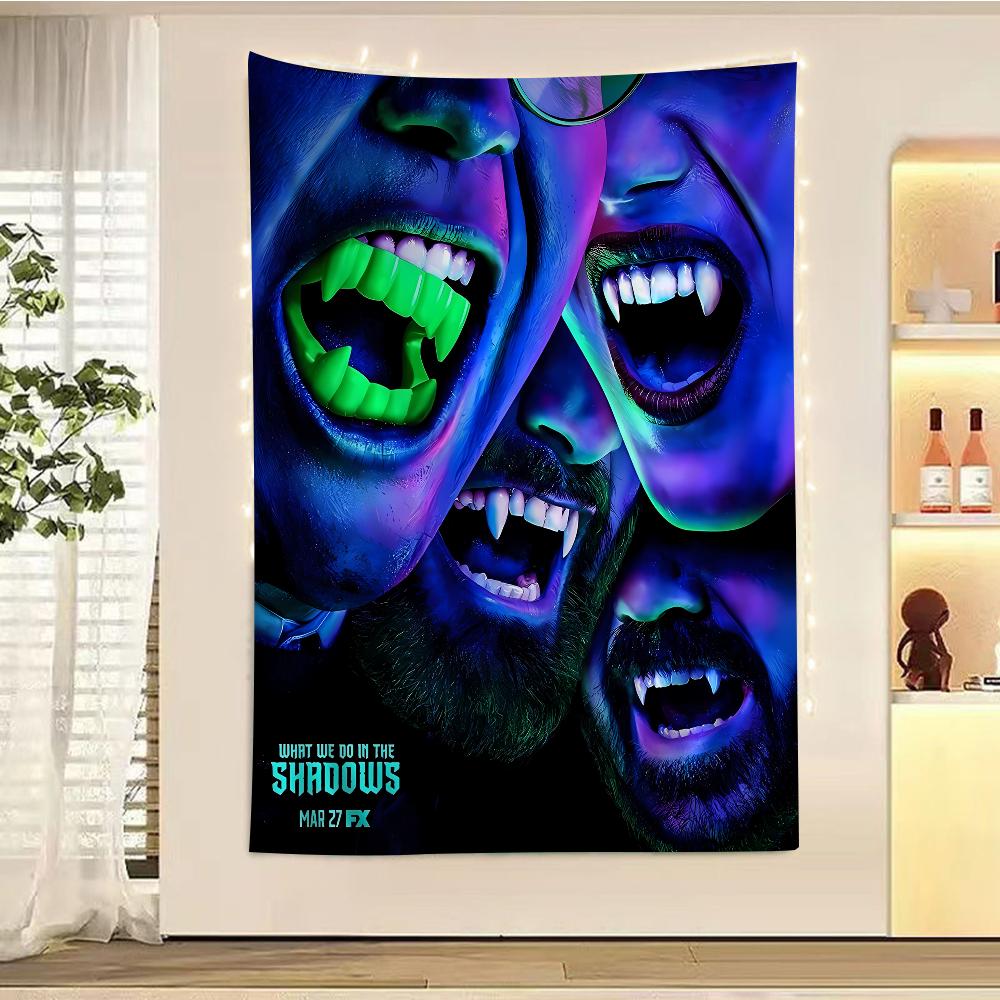 What We Do In the Shadows Movie Hanging Bohemian Tapestry Bohemian Wall Tapestries Mandala Kawaii Room Decor