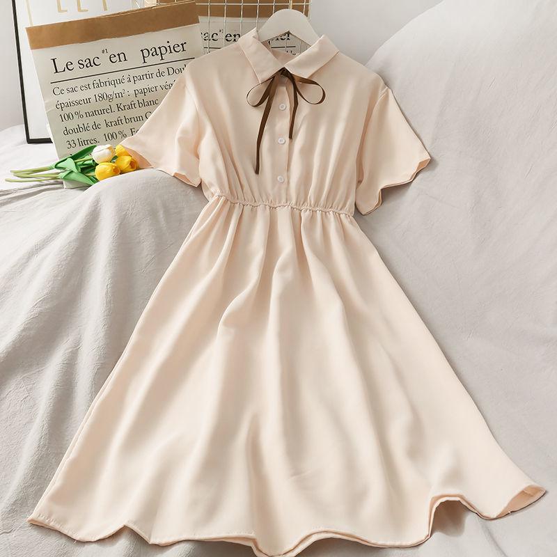 Summer Kids Student Dresses Children Clothes Teens Party Style Sailor Uniform Princess Dress Girls Daily Fairy College Style Student Dress