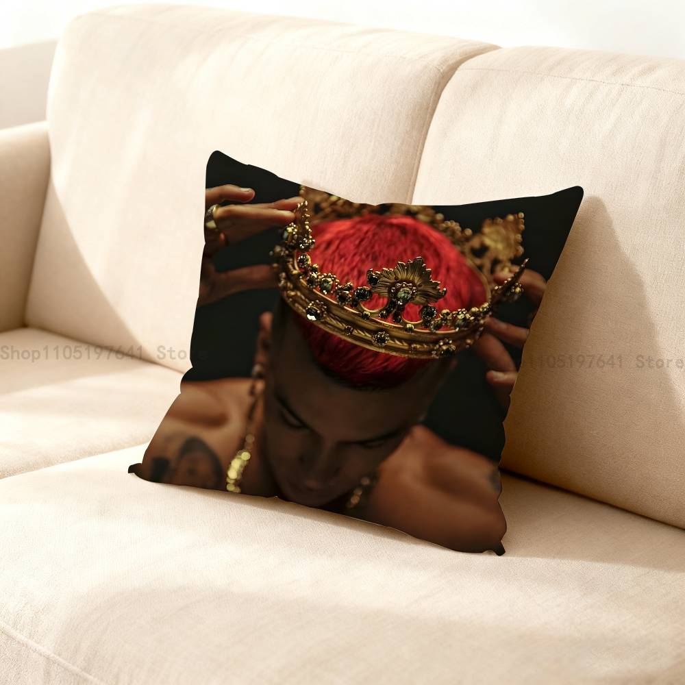 S-Sfera Ebbasta SFE Pillow Case Cushion Cover Home Decor Birthday Gift Pillowcover