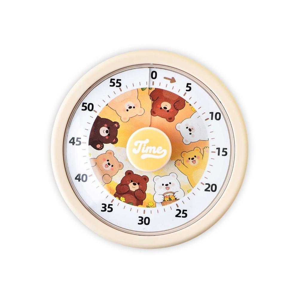 Cute Cartoon Visual Timer Magnetic Children Study Timer Kitchen Cooking Timer  Kitchen Baking
