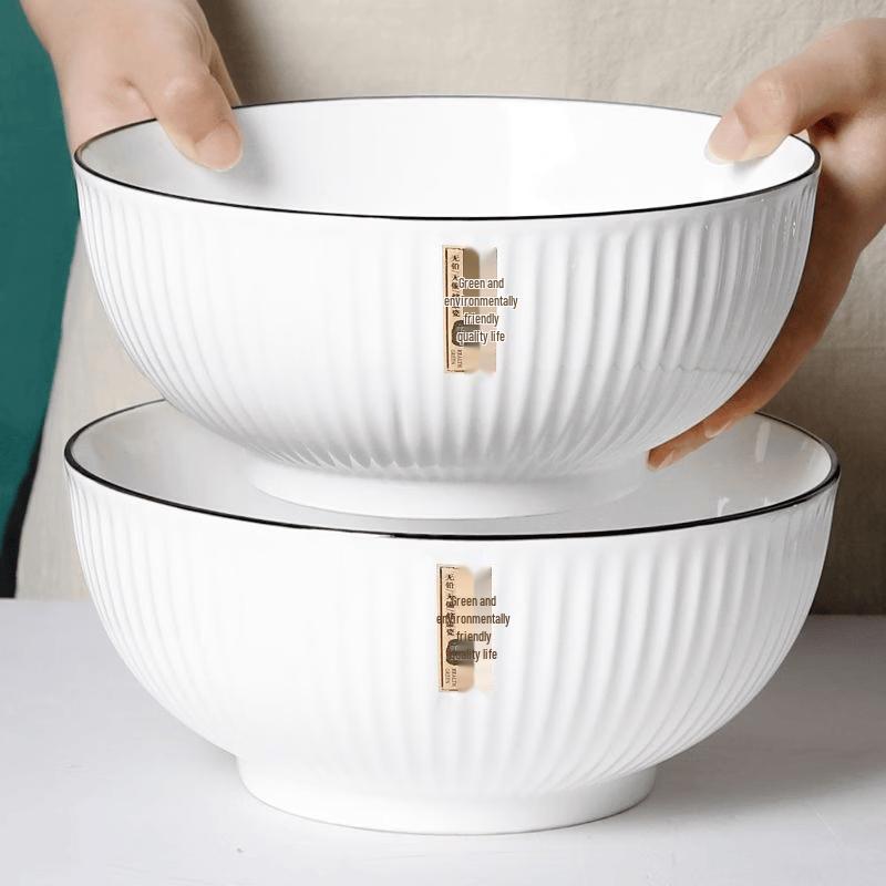 Qiwei Japanese Style Ceramic Soup & Noodle Bowl