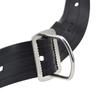 Scubas Diving Sidemount Webbings Strap Fixing Buckles Stainless Steel Knurled Buckles for Underwater Equipment