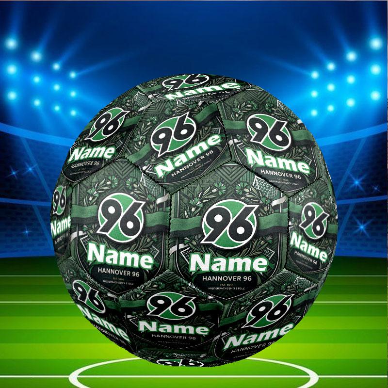 Custom Name Personalized Hannover 96 Football Print Size 5 Soccer Ball Training & Match Football, for Team, Kicking, Gift for Football Enthusiasts