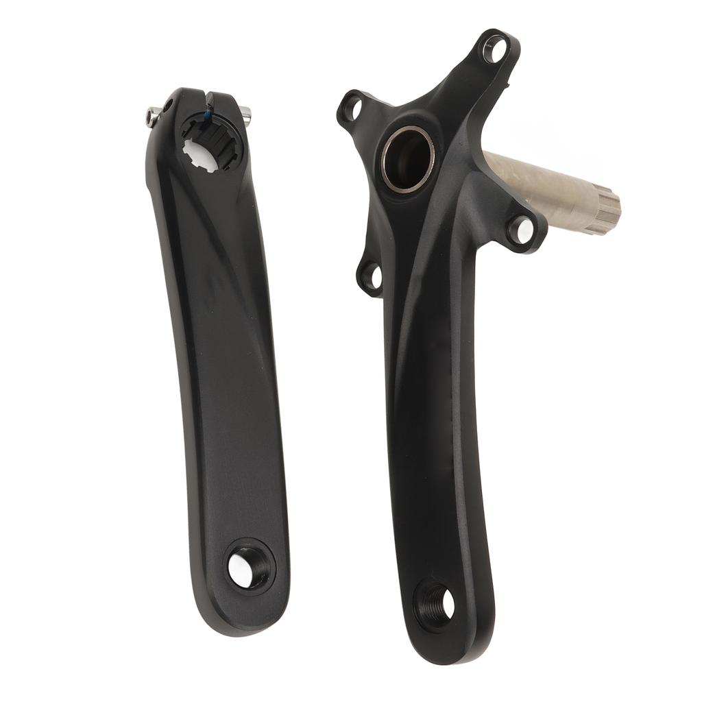 Mountain Bike Crankset Hollow Integrated Aluminum Alloy Lightweight Bike Crank Arm Set for Road