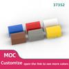 100pcs Compatible MOC Brick Parts 37352 Slope Curved 1 X 2 X 1 Building Block Particle DIY Assmble Kid Brain Toy Birthday Gift