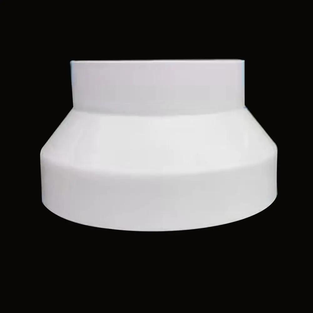 Exhaust Pipe Reducer Adapter ABS White 110-100/150-100/200-150 Variable Diameter Ventilation Pipe Fittings Home Hardware
