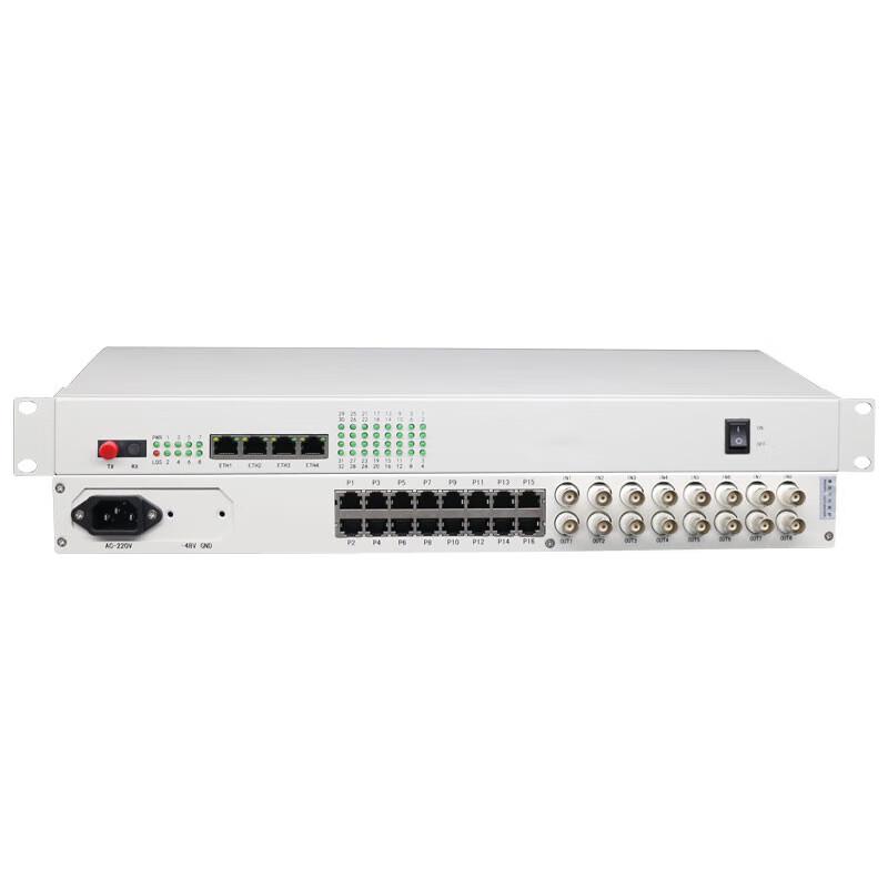 

Industrial 8E1 30-Line Phone 8-Port Fast Ethernet Fiber Multiplexer