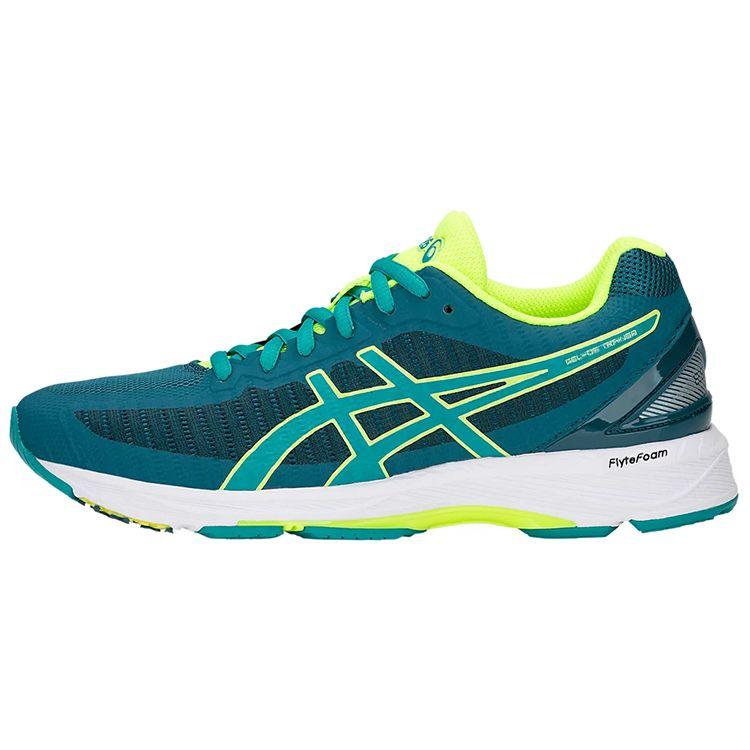 Asics Gel-Ds Trainer 23 Low Top Running Shoes Women Sneaker Green Yellow T868N-400