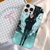 Classic Anime K-Kaiju N-No8 Phone Case For iPhone 11 12 13 14 15 16 17 Plus Pro Max Satin Laser Glossy Cover