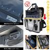 DRESS Tackle Cooler 21L Stealth Perfect for Disaster Preparedness and Emergency Fits Bacchan Includes Shoulder Foldable Bag, Capacity, Black,
