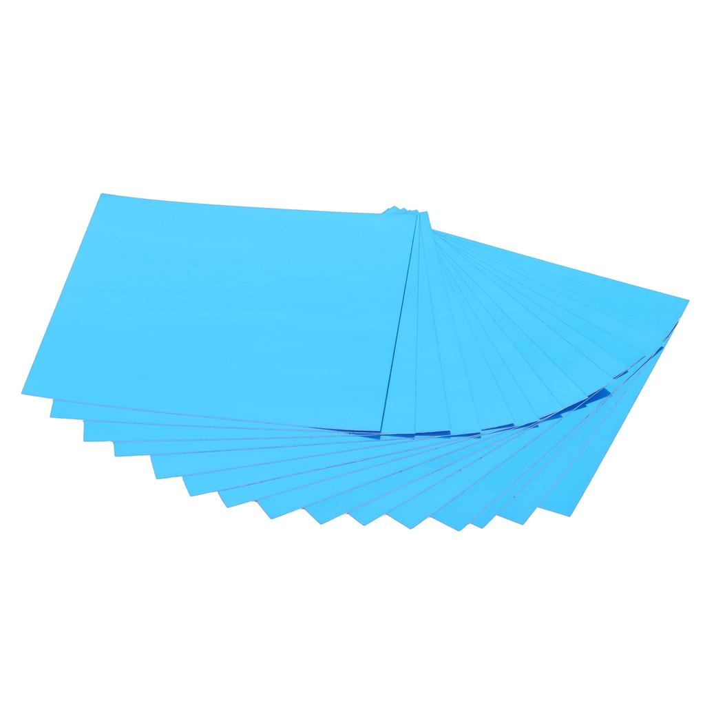 Mirror Wall Sticker DIY Square SelfAdhesive Decals for Home Bathroom Bedroom Silver